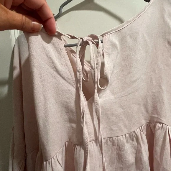 Pink Women's Top-Babydoll Tunic - Picture 5 of 5